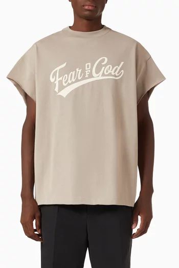 Cut Off 90s T-shirt in Cotton Jersey