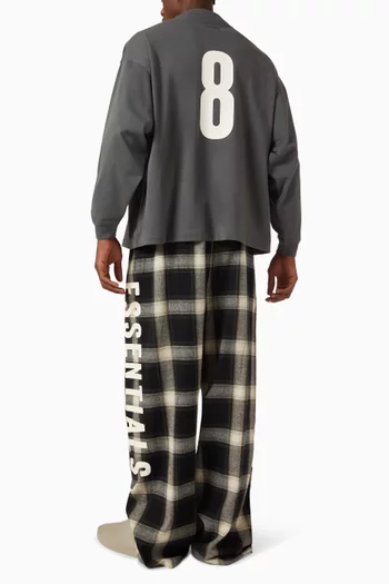 Merch Long Sleeve T-shirt in Cotton Jersey