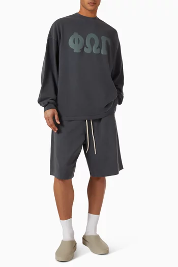 90s Sweatshorts in Heavy Jersey