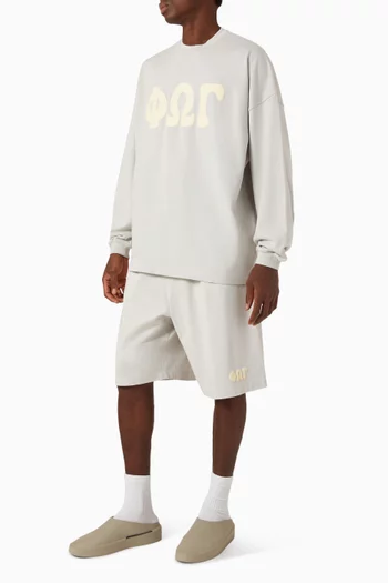 90s Sweatshorts in Heavy Jersey