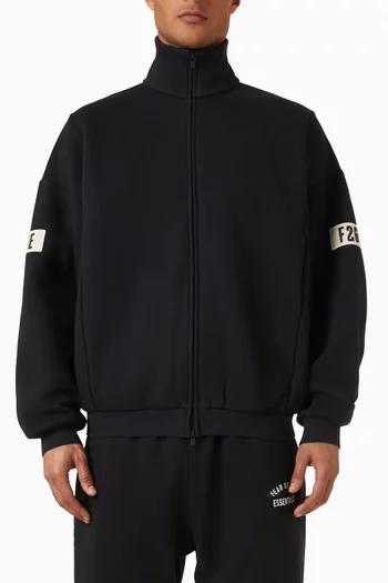 Track Jacket in Core Fleece