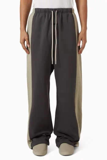 Panelled Lounge Pants in Core Fleece