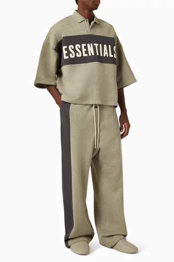 Panelled Lounge Pants in Core Fleece