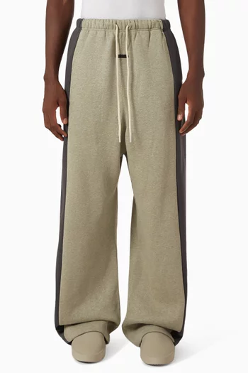 Panelled Lounge Pants in Core Fleece