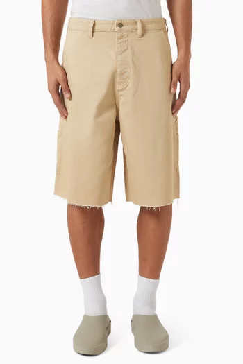 Raw-cut  Shorts in Denim