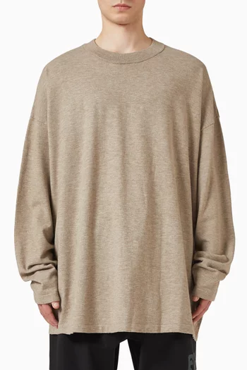 Soft Knit Long Sleeve T-shirt