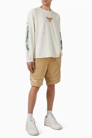 Tripoli Wreath T-shirt in Cotton