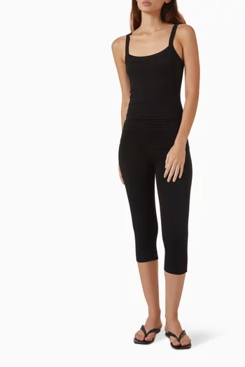 Capri Leggings in Jersey