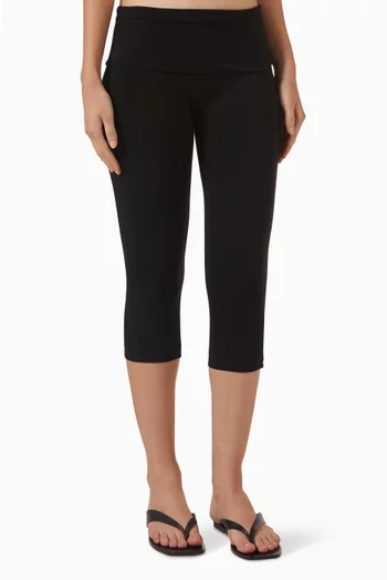 Capri Leggings in Jersey