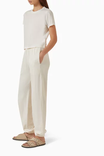 Boyfriend Pocket Sweatpants in  French Terry Cotton