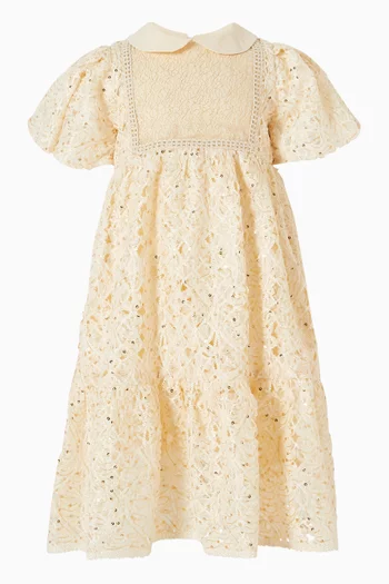 Collar Dress in Lace