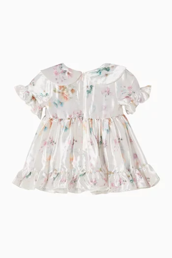 Floral-print Dress