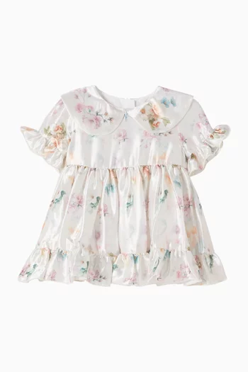 Floral-print Dress