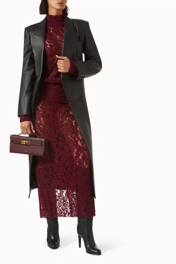 Trench Coat in Leather