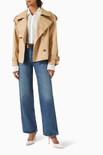 Trench Jacket in Cotton