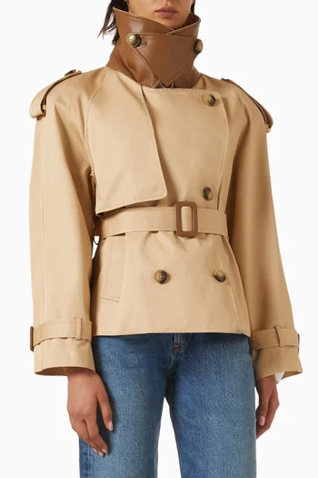 Trench Jacket in Cotton