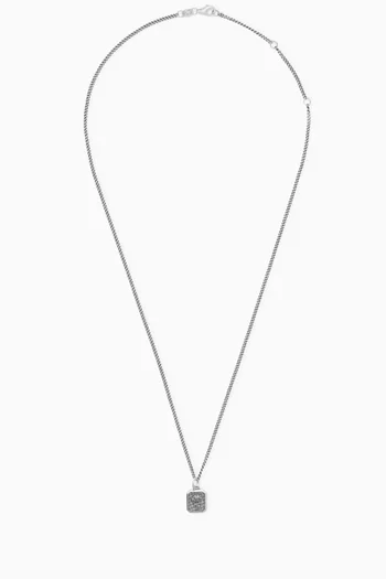 Chrysanth Necklace in Sterling Silver