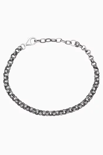 Maille Bracelet in Sterling Silver