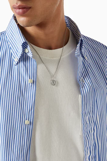 Defence Necklace in Sterling Silver
