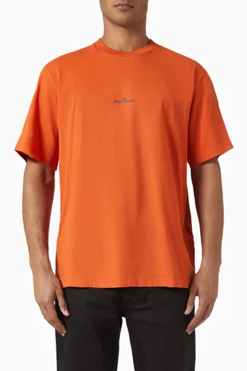Printed T-shirt in Organic Cotton Jersey