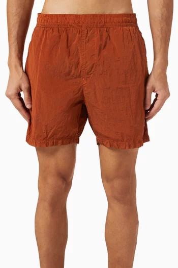 Swim Shorts in Nylon Metal