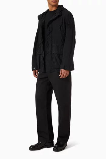 Ghost Short Parka in Nylon