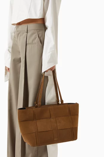 The Florence Tote Bag in Suede