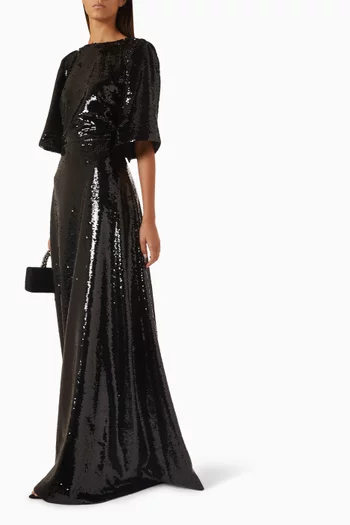 Sequin-embellished Gown