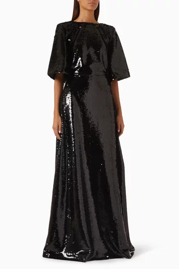 Sequin-embellished Gown