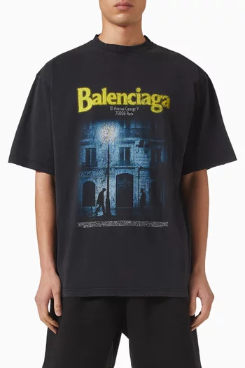 The Address Medium-fit T-shirt in Cotton Jersey