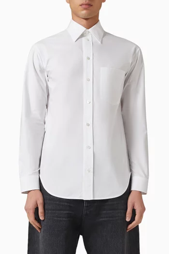 Regular-fit Shirt in Cotton-poplin