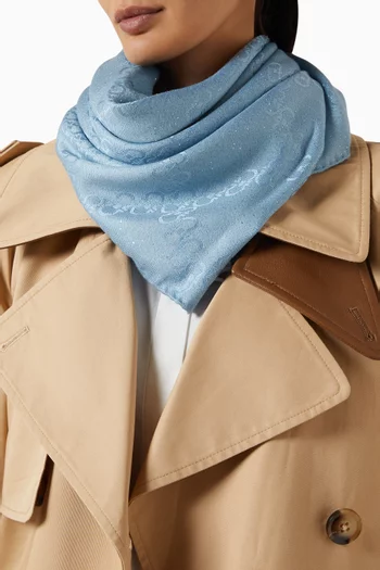 Logo Jacquard Stole