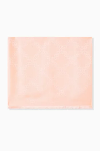 Gancini Stole in Silk Blend