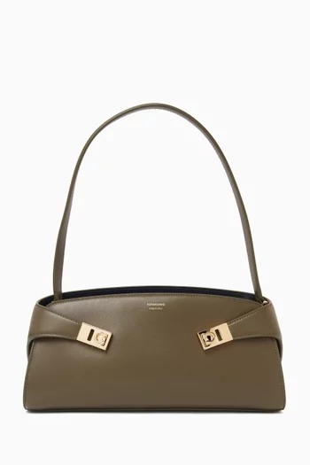 Hug East-West Shoulder Bag in Calfskin