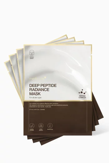 Deep Peptide Radiance Mask, Set of 4