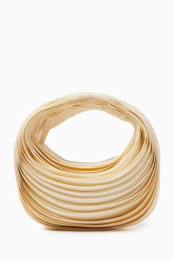 Mini Cycas Top-handle Bag in Silk Organza
