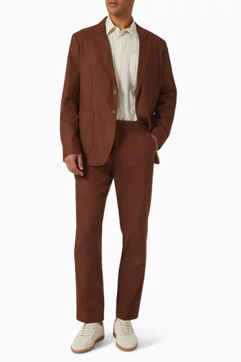 Tailored Pants in Linen
