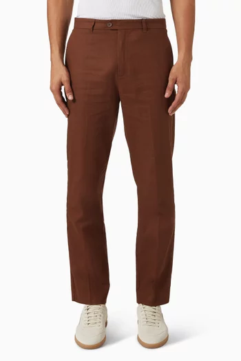 Tailored Pants in Linen