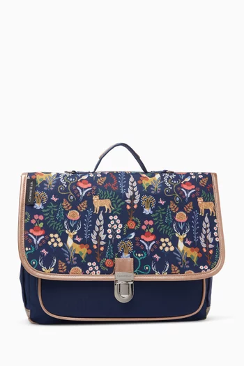Magic Forest Schoolbag in Canvas