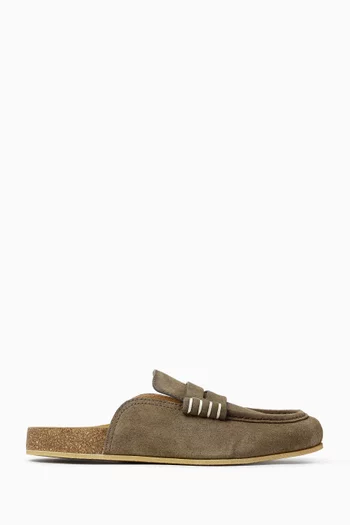 Stitch Loafers in Suede