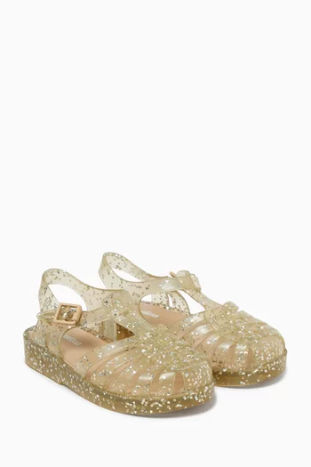 Possession Shiny Sandals
