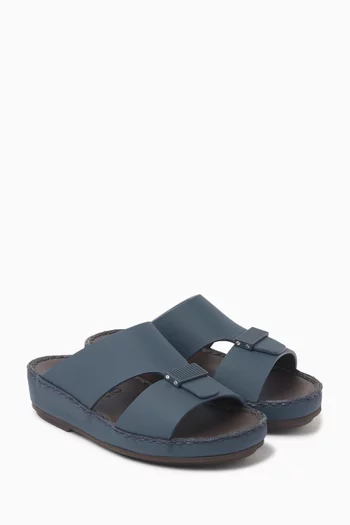 Cerchio Gomato Isola Sandals in Rubbercalf