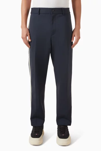 Striped Tapered Pants