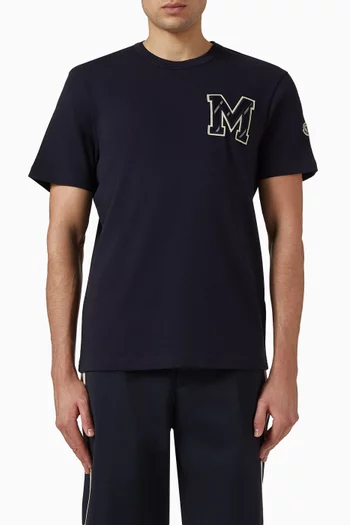 Logo Print T-shirt in Cotton