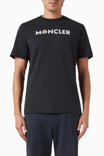 Logo-print T-shirt in Cotton