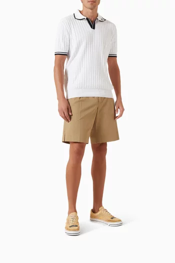 DG Sailing Sneakers in Raffia