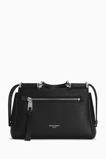 Vittoria Top-handle Bag in Leather