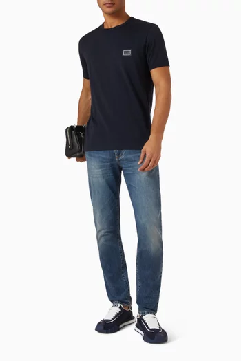 Slim Pants in Denim