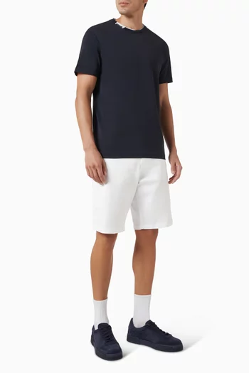 Logo Crewneck T-shirt in Cotton