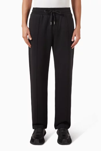 Straight-leg Sweatpants in Jersey